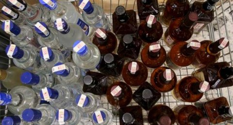 Külli miqdarda spirtli içki marketlərdən yığışdırıldı